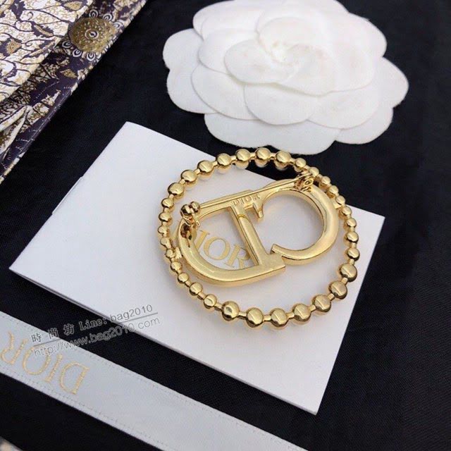 Dior飾品 迪奧經典熱銷款CD字母圓環胸針胸花  zgd1456